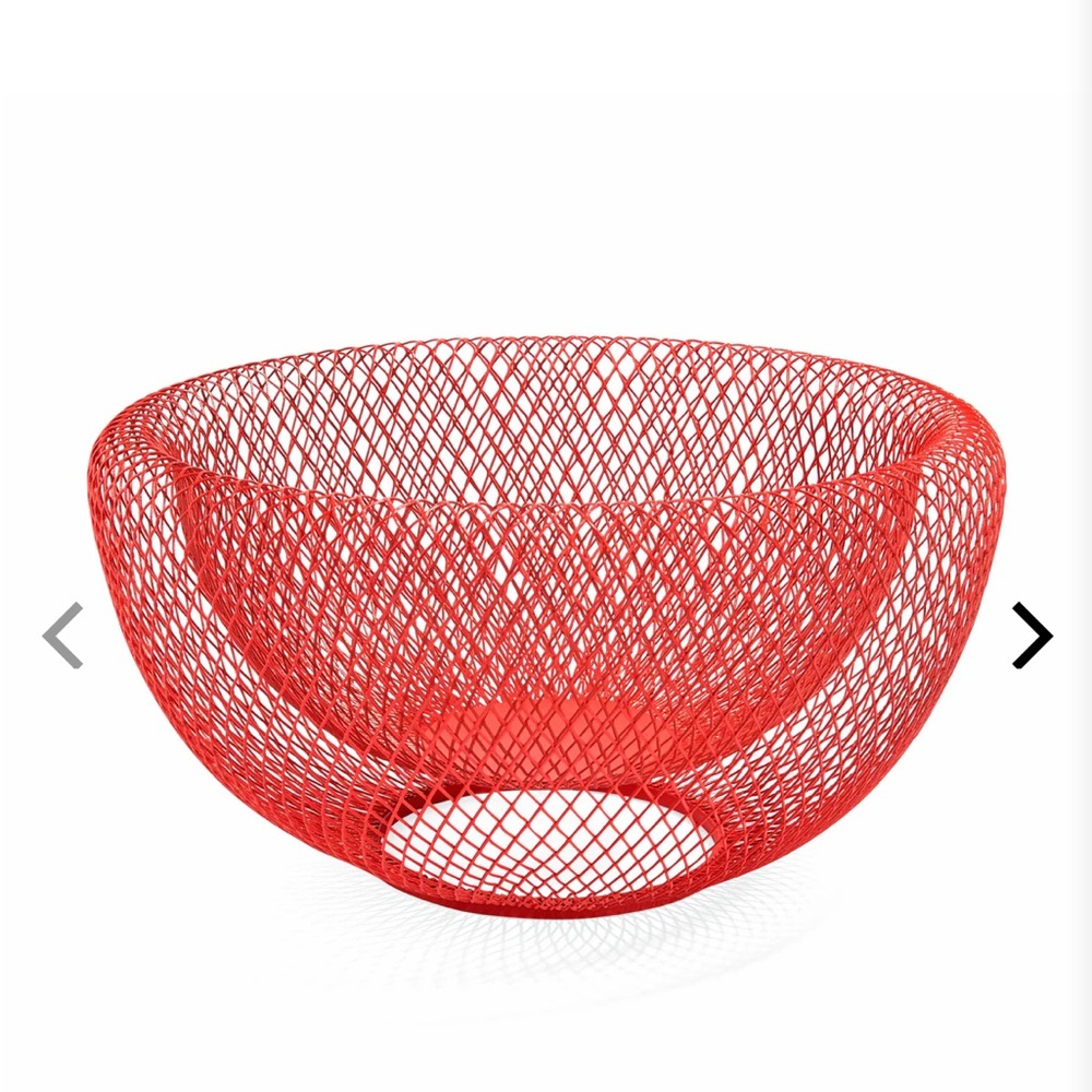 MoMA Red Wire Mesh Bowl